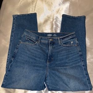 Old Navy The Sky-Hi Straight Extra High Rise